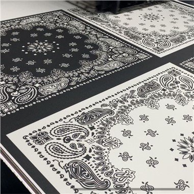 Print Design On Fabric Machine